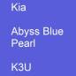 Preview: Kia, Abyss Blue Pearl, K3U.